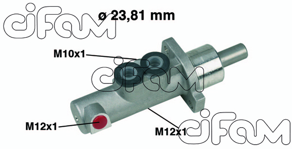 Fren Ana Merkezi Vectra B 96 02 2.0 16v 2.5 16v X20xev-x25xe 23.80 Mm - 90512840-558162