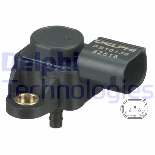 Basınc Sensoru Mercedes W168 W203 W204 C209 W210 W211 W212 W220 W221 W639 B901 B906 - A0051537228