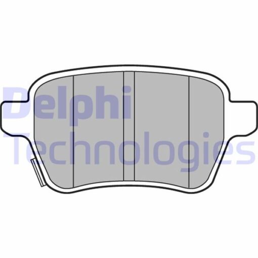 Arka Fren Balatası Opel Corsa E 14 19 Adam 14 19 15 Jant Rpo J67 Fıat Egea 16 500l 13 264mm - 95517078-1605285-77367914-77366595