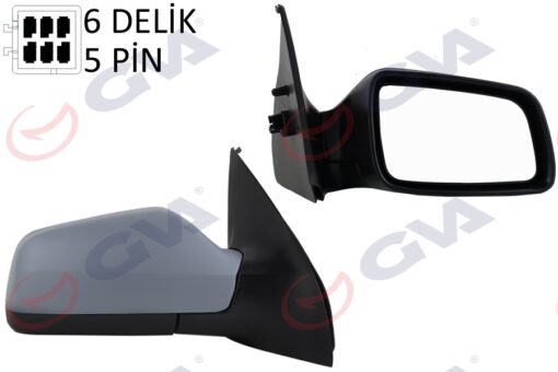 Dış Dikiz Aynası Sağ Astra G 98 Elektrikli Isıtmalı Astarlı Konveks 5 Fiş Vm-168ehpr - 6428081-9142146