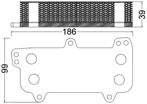 Yağ Soğutucusu Transporter T5 - Touareg 2.5 Tdı 2004-2010 130ps - 070117021D