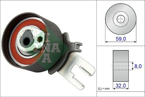 531051510 Triger Gergi Rulmanı Volvo C30 D5 06 C70 D5 06 S40 2.4 D5 06 S60 2.4d5 01 S80 2.4d D5 - 8658339-30638278-30677134-30731774