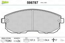 Ön Balata Nıssan Juke 10 350 Z 03 Maxıma Qx 88 99 2.0ı Pulsar 14 Suzukı Sx4 06 Fte Kırmızı Kutu - 4106040U90-4106089E90-5581080J50