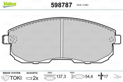 Ön Balata Nıssan Juke 10 350 Z 03 Maxıma Qx 88 99 2.0ı Pulsar 14 Suzukı Sx4 06 Fte Kırmızı Kutu - 4106040U90-4106089E90-5581080J50