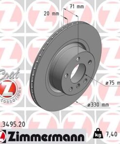 Fren Dıskı Arka Bmw F25 F26 - 34206790362-34206868936-34206886482