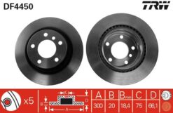 Fren Dıskı Arka Bmw E87 E90 F20 F30 F32 F34 F36 - 34216855007-34216792227