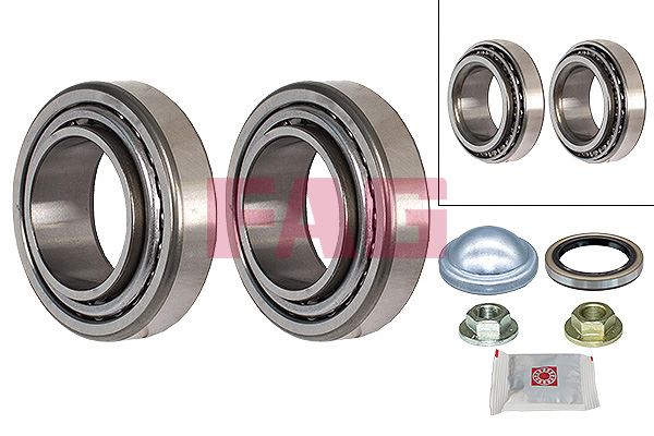 Arka Teker Rulmanı Kit Escort V-vı 90-99 -fıesta Iıı 89-97 1.3-1.4-1.6-1.8-1.8i 16v - 96FX1A049AB-1019561-1137830-5020654