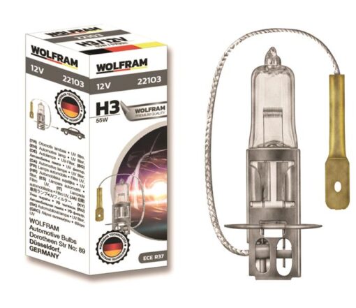 Ampul 12v H3 100 Pk22s Standart Işık 62201