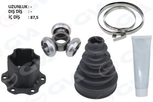 Aks Kafası İç A4-a5-a6 08- Bm Bm - 8K0498103D-4H0498103A