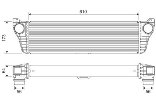 Turbosarj Radyatoru Mercedes Vıto W639 03 - A6395011301