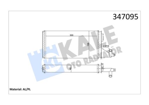Kalorifer Radyatörü Iveco Daıly Td 89-96 - 93930678