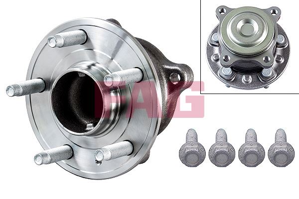 Arka Teker Poryası Komple Astra J 09 Chevrolet Cruze 09 15 268mm Disk 5 Bijon - 13591998-13502872-328036-328002