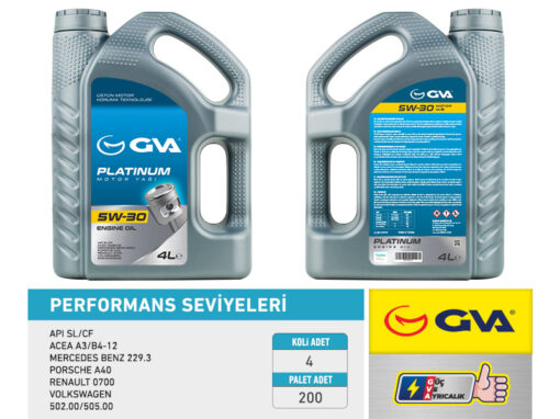 Motor Yağı 5w30 4 Lt Platınum Tam Sentetik Apı Sl/cf - 5W30-93165556-7711943761