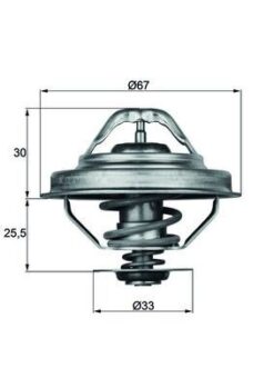 Termostat 92 Bmw M40 E36 E39 - 11537511083 11531468057
