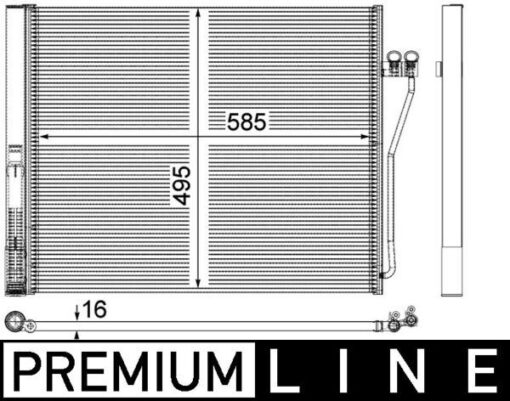 Klıma Radyatoru Premıum Lıne Bmw F01 F02 F03 F04 - 64509109724-64509391491