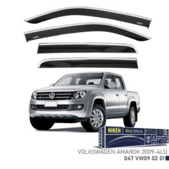 Kromlu Cam Rüzgarlığı Vw Amarok 2009- 4lü