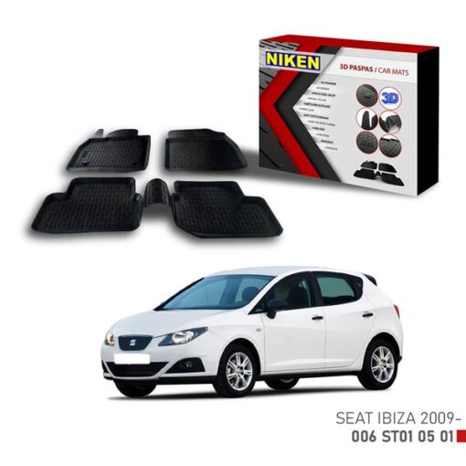 3d Paspas Seat Ibıza 2009-