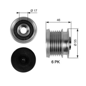 Alternator Kasnagı Mercedes W204 W205 C218 W212 W222 X204 W166 C292 W639 W447 B906 - A6461550115
