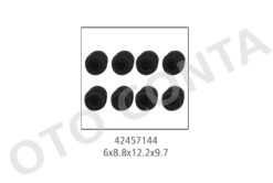 Subap Keçesi P206-p307 2.0 Hdi Takım 8 Adet 6x8.8x12.2x9.7mm Dw10 - 0956.38