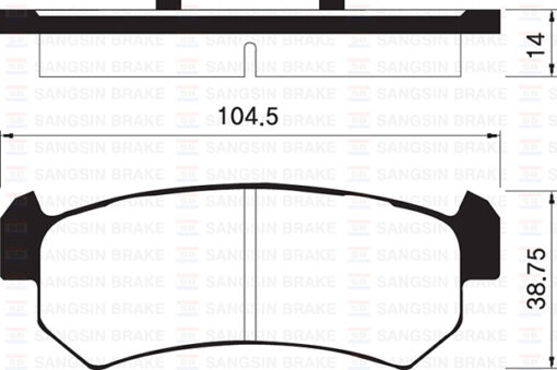 Arka Balata Lacettı 1.4-1.6-1.8 04 Nubıra 1.4-1.6-1.8 2.0 04 Gdb3348 - 96405131-WVA24071