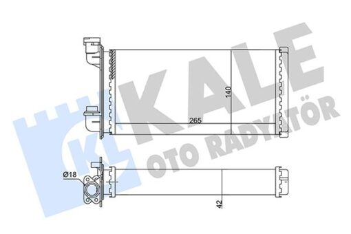 Kalorıfer Radyatoru Bmw E30 83 94 - 64111373772 64118391362