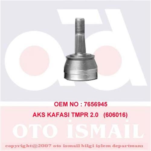 X Aks Kafası Dış Tmpr 2.0 Abs Siz 150016 - 7656945