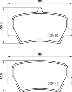 Arka Balata Volvo Xc40 D3 D4 T3 T4 T5 2018 - 31687033-31471471-32276934-32276933