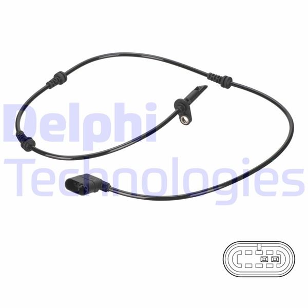 Abs Sensoru On Sol Mercedes C-class W205 S205 C205 A205 - A2059058103