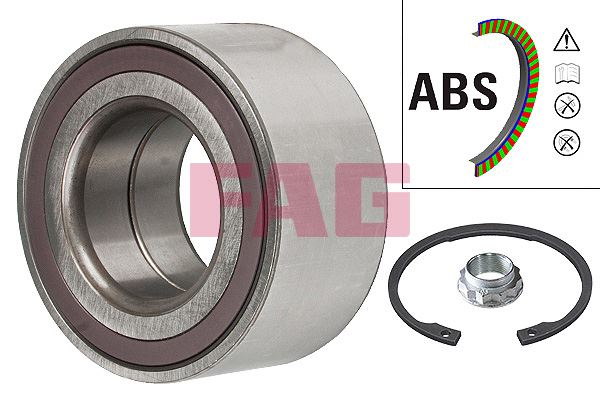 Teker Rulmanı Arka Bmw E81 E87 E82 E84 E88 E90 E91 E92 E93 - 33416775842