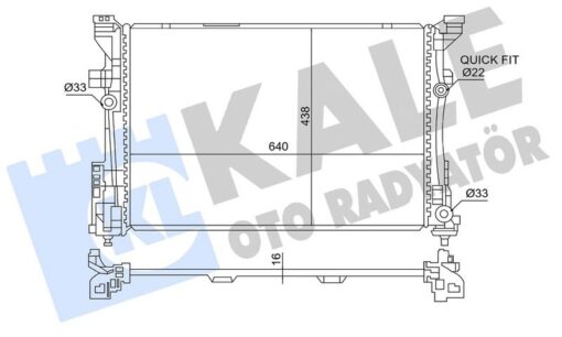 Motor Su Radyatoru Mercedes W176 W246 C117 X117 X156 - A2465001203