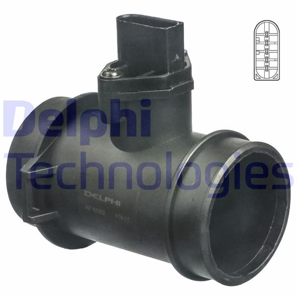 Hava Akıs Metre Mercedes M111 W202 C208 A208 W210 W163 R170 Katalızatorlu - A0000941948