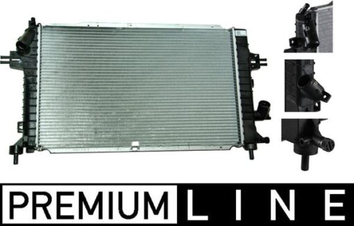 Radyatör Astra H 1.3-1.7-1.9 Cdti 04 Zafıra 1.7-1.9 Cdtı 05 Ac Klimasız-klimalı Mek 599x368x26 - 13143570-1300269-13128925-1300271