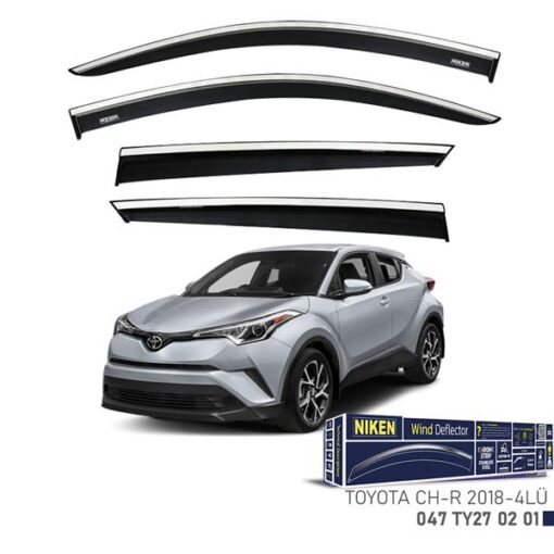 Kromlu Cam Rüzgarlığı Toyota Chr 2018- 4lü