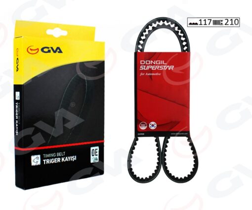 Triger Kayışı Eksantrik Kayışı Toyota Corolla 1.6l 4a-fe Enjeksiyonlu Ae101 Ae111 92-00 117x210 - 1356809020-1356819045-1356819046