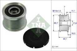 Alternator Kasnagı Mercedes W211 W463 W220 - A6281550015