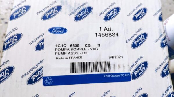 Yağ Pompası Boxer Iıı-jumper Iıı-ducato Iıı 06 2.2 Hdı P22dte Euro 4 Transit V184 01 06 2.2 Tdcı Transıt V347-v348 2.4 Tdci 06 11 A.çeker - 1C1Q6600CG-1456884-1001.E9