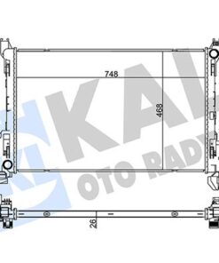 Radyatör Brazıng Fıat Talento-nıssan Nv300-opel Vıvaro-renault Trafıc Iıı-vauxhall Vıvaro Radyatör - 93868887-214103569R-6000618060