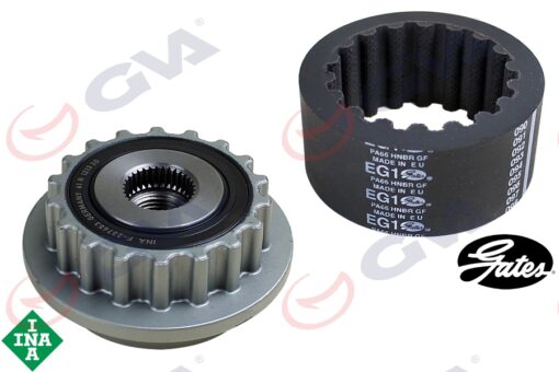 Klima Ve Direksiyon Pompa Kiti Eg1 Transporter T5 2.5 Td-touareg 2.5 Tdı Axd-bpj - 070903201C-070903201E-070903327D