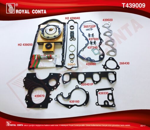 Motor Takım Conta Skt Keçeli S.lastikli Skcsiz Connect 1.8 Tdcı 02 14 Focus I 98 04 1.8 Td - 2M5Q6008AAT-T146629