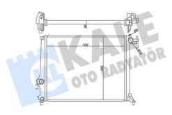 Motor Su Radyatörü Grand Scenıc Iv 15 Megane Iv 15 Scenıc Iv 15 1.2 Tce 1.3 Tce 1.5dci 539x446x27 - 214105169R