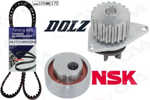 Devirdaimli Eksantrik Gergi Kiti 108x170 P106-206-306-307-405-partner-berlıngo-xsara-saxo 1.4 Tu3jp - 0831.03-0831.14-0831.Q4