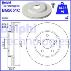 Ön Fren Diski Hava Kanallı Kaplamalı Delikli Toyota Corolla 1.6l 1zr-fae Zre210 19- /1.2l 8nr-fts Nre210/ 1.8l 2zr-fxe Hybrid Zwe211 19- / Yarıs Cross 1.5l 20- 282 Çap X 5 Bijon - Takım Disk Fiyatı - 4351202390