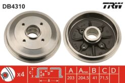 Arka Fren Kampanası C2-c3-c3 Iı-c3 Plurıel-p206-p206 T3e -p1007 1.1-1.2-1.4hdı-1.6hdı 03 Abs Siz P301-p208-c3 Iıı-ds3-c4 Cactus-c-elysee Dv6dted Euro5 Motor 203 42 Abs Li / Abs Siz - 4247.46-4247.49