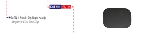 Benzin Depo Dış Kapağı Mgn Iı - 8200142095