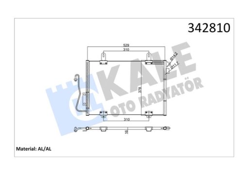 Klima Kondenseri Clıo Iı 1.1-1.2-1.4-1.6-1.9 16v 98 - 7700414103