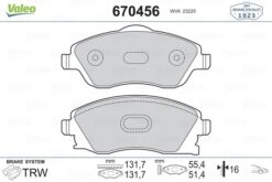 Ön Balata Combo C-corsa C 1.3-1.7 Cdtı 01 Merıva 03 Tıgra 04 - 1605081-93176114-1605974-1605092