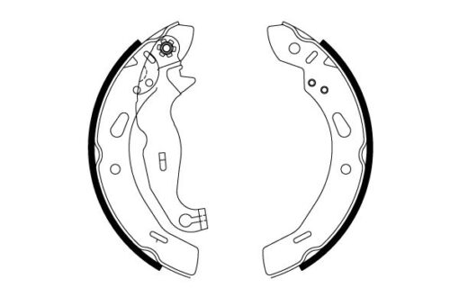 Arka Pabuç Balata Fıesta Vı 1.25-1.4-1.6tdci 08 Mazda 2 1.3 1.4 1.5 1.6mzr 08 200x32 - 8V512200AD-8V512200AA-DFY12638Z