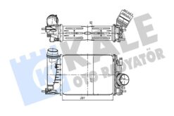 Turbo Radyatörü Renault Megane Iv 15 Scenıc Iv 15 Kadjar 15 Captur I 13 Talısman 15 1.3tce Brazıng 281x217x80 - 144962803R