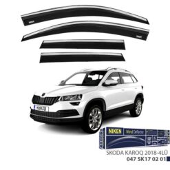 Kromlu Cam Rüzgarlığı Skoda Karoq 2018- 4lü