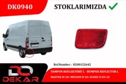 Tampon Reflektörü L Master Iıı 10 Movano B 10 Scenıc Iı 04 10 - 8200152642